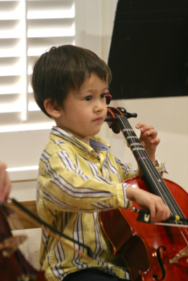 Beginner Cello student