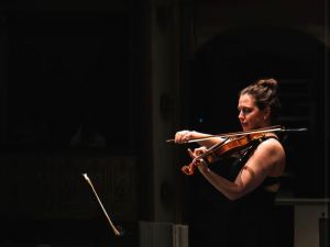 Molly Hines performing