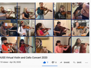 Violin and Cello Choir Virtual Concert