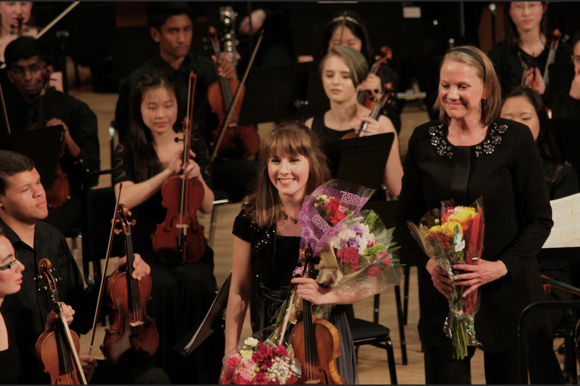 2016 Concerto Competition Winner (photo by Laura Branan)